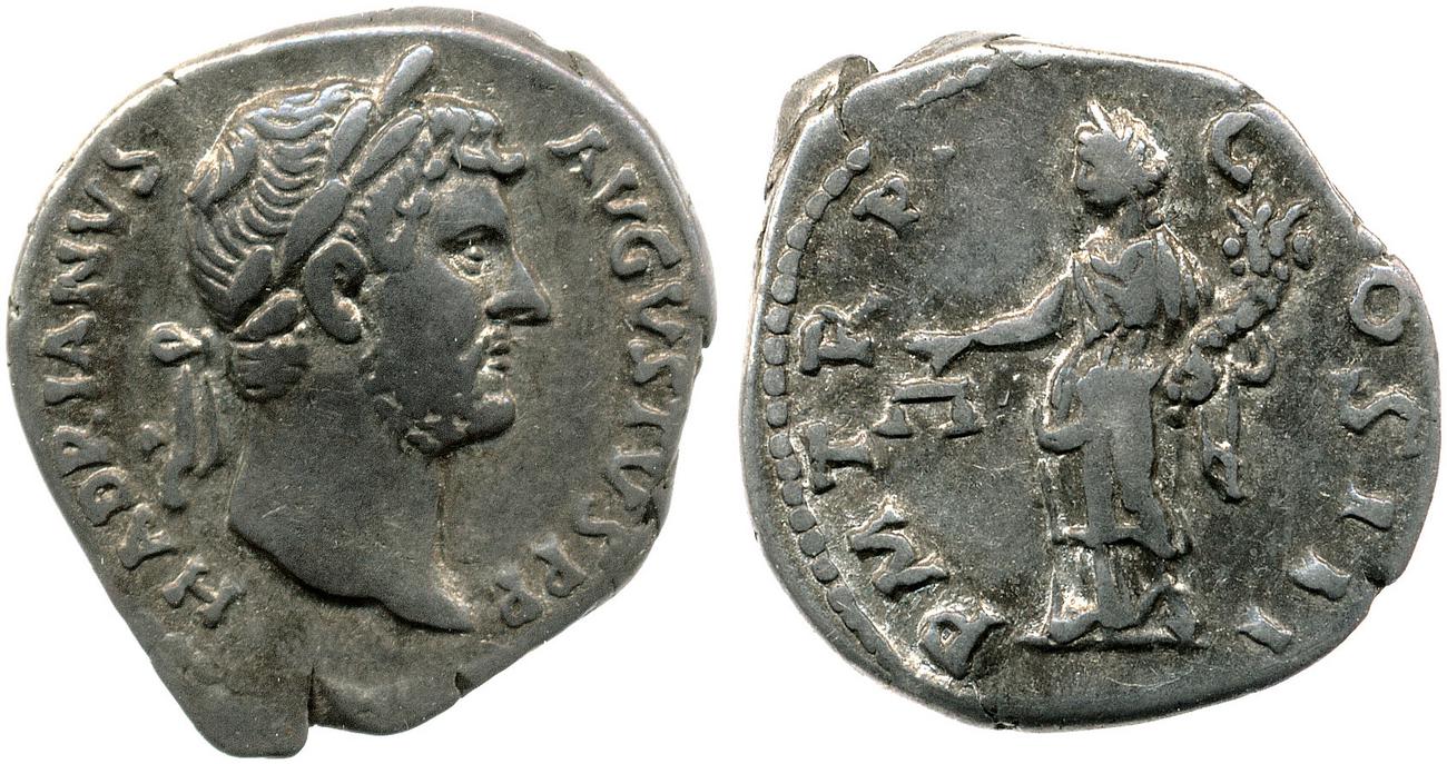 аверс RIC II, Part 3 (second edition) Hadrian 3101