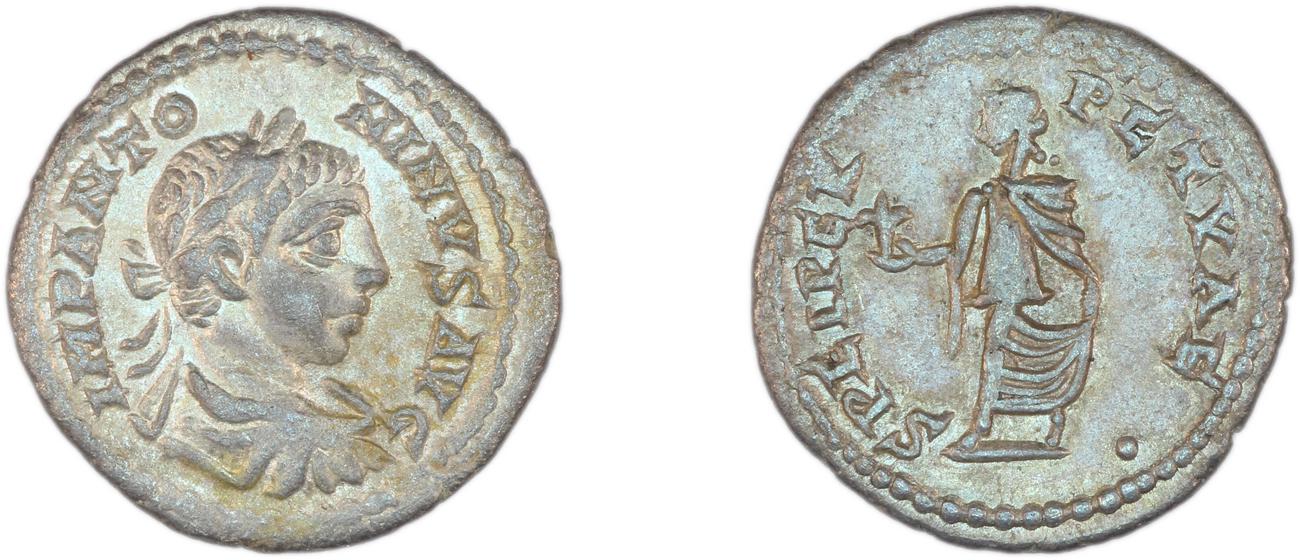 RIC IV Elagabalus 199, аверс, bm