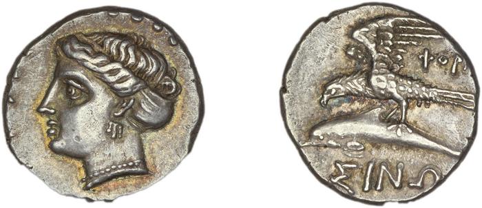 Sinope Waddington 1925 25-28, реверс, bm