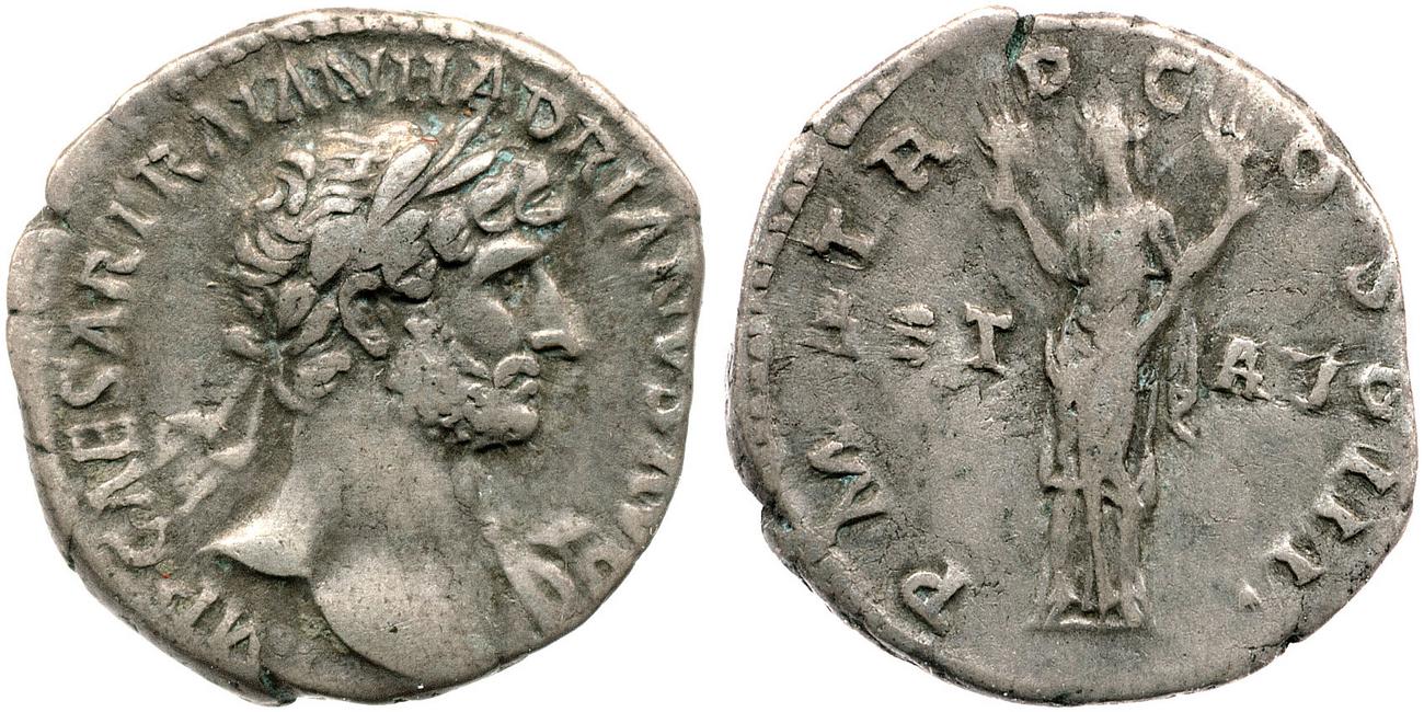 RIC II, Part 3 (second edition) Hadrian 190, аверс, bm