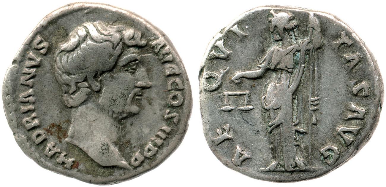 RIC II, Part 3 (second edition) Hadrian 2312, аверс, bm
