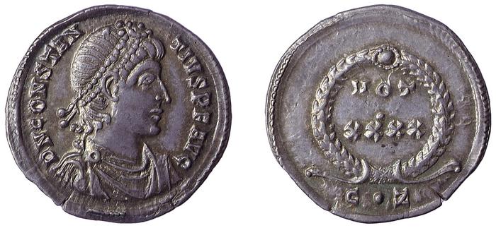 RIC VII Constantinople 134, реверс, bm