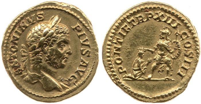 реверс RIC IV Caracalla 119