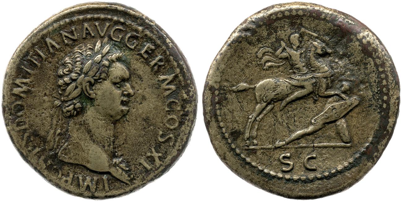 аверс RIC II, Part 1 (second edition) Domitian 280