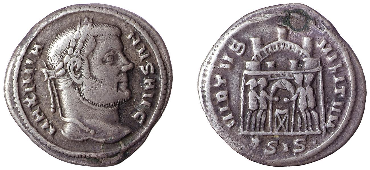 RIC VI Siscia 59, аверс, bm