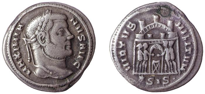 RIC VI Siscia 59, реверс, bm