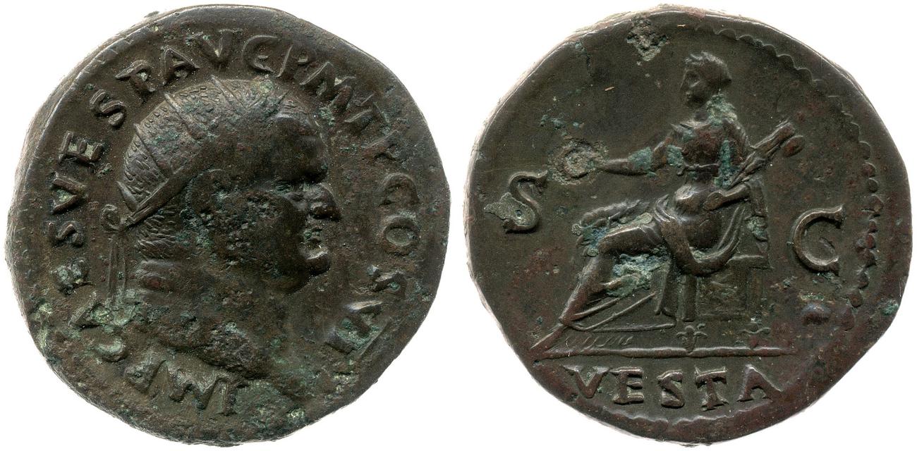 аверс RIC II, Part 1 (second edition) Vespasian 820
