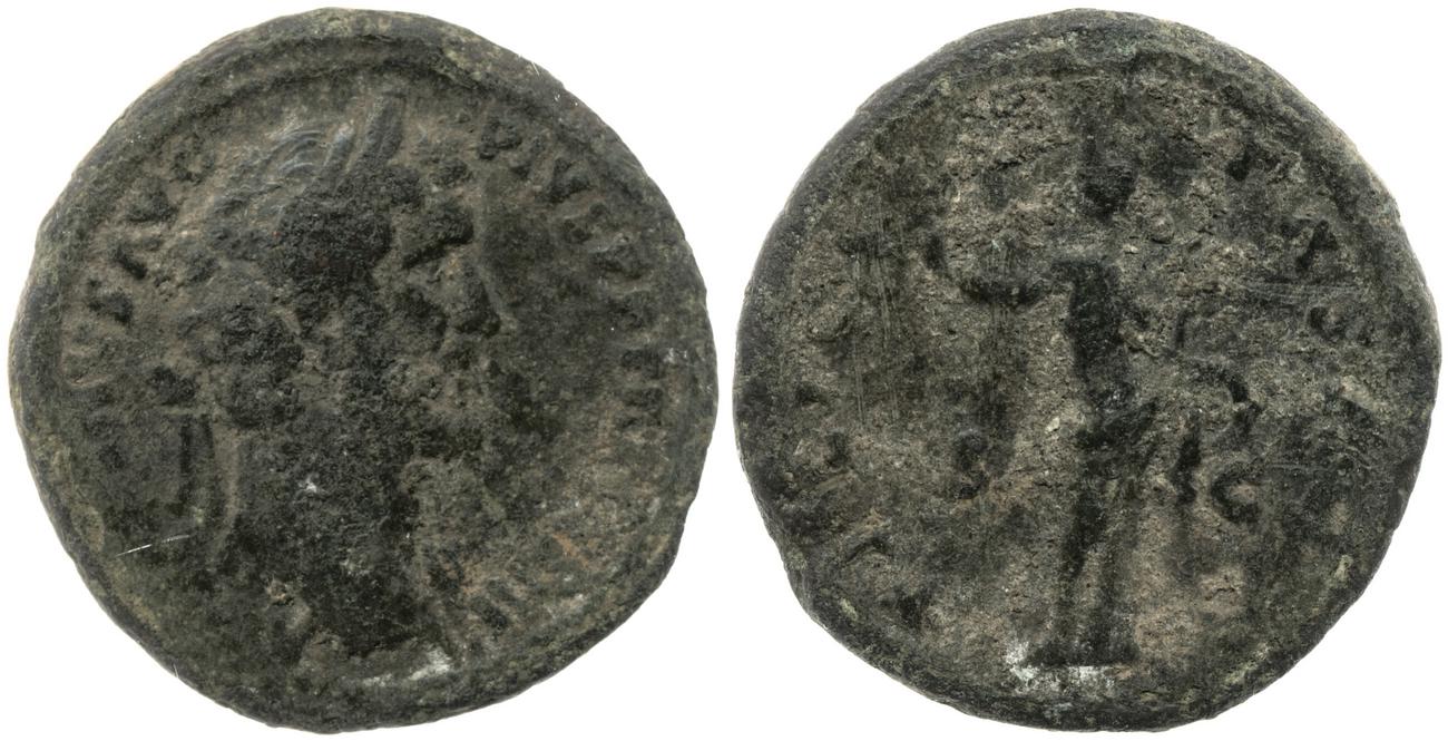 RIC III Antoninus Pius 679, аверс, bm