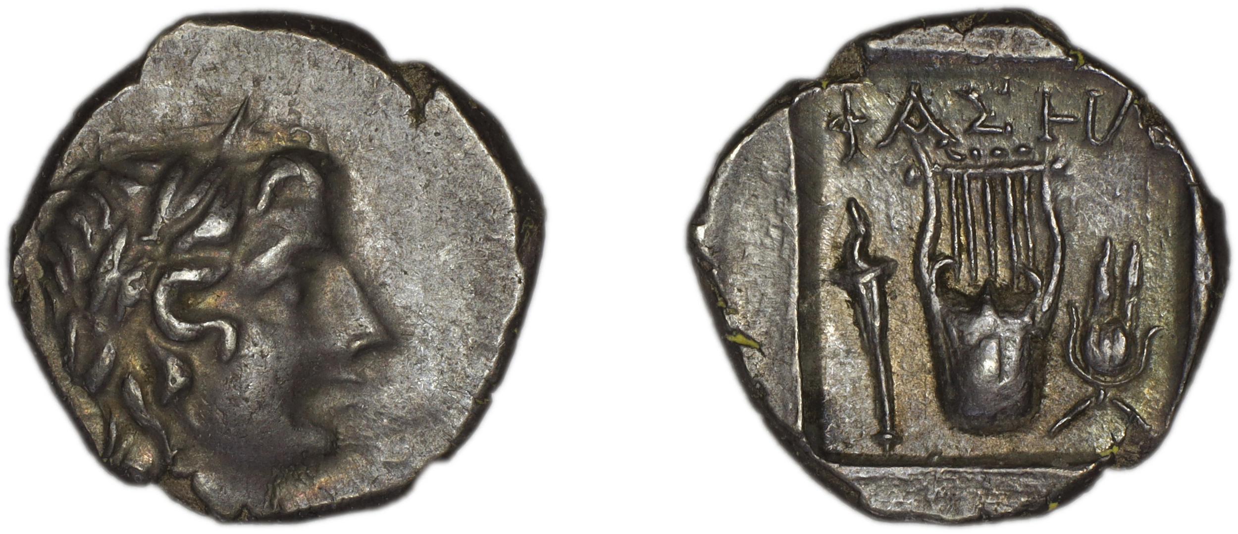 Lycian League Phaselis Troxell 1982 2.47, аверс, bm