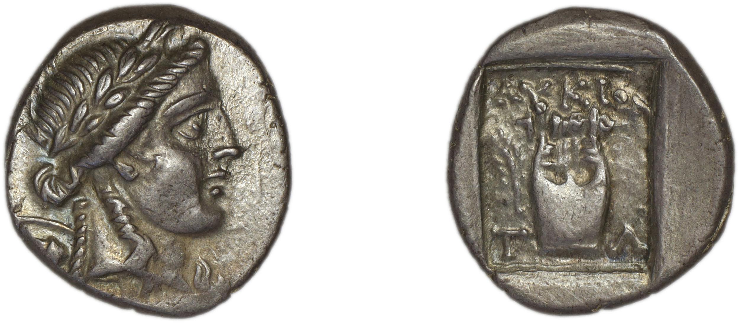 аверс Lycian League Tlos Troxell 1982 2.13