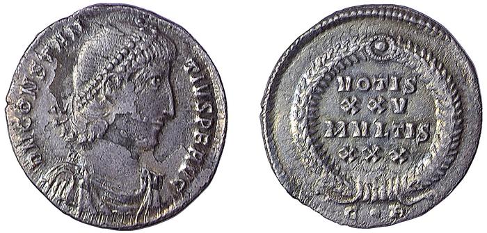 реверс RIC VII Constantinople 61