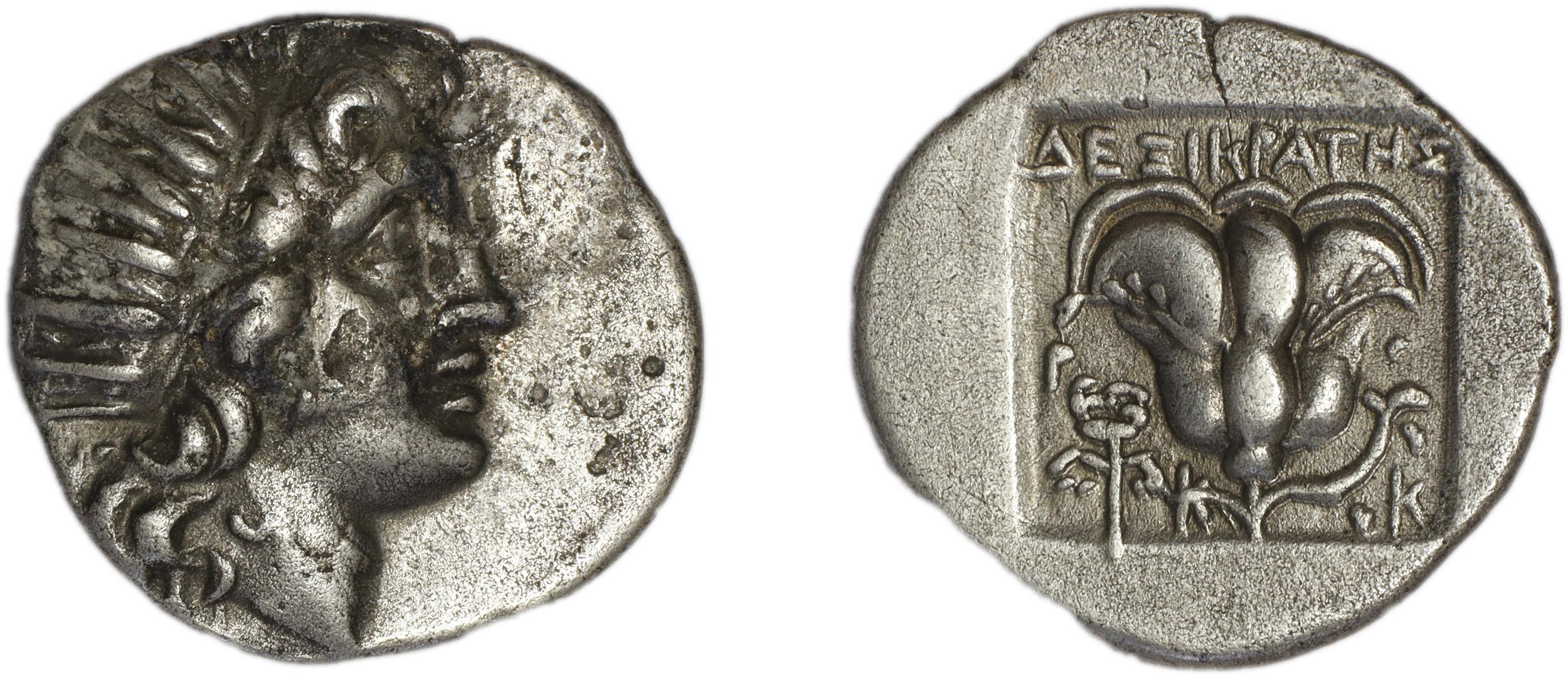 Rhodes Jenkins 1989 Group B drachms, аверс, bm