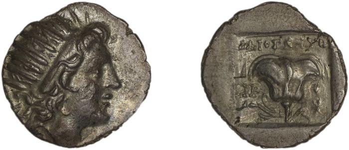 Rhodes Jenkins 1989 Group D drachms, реверс, bm