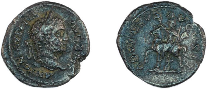 реверс RIC IV Caracalla 212