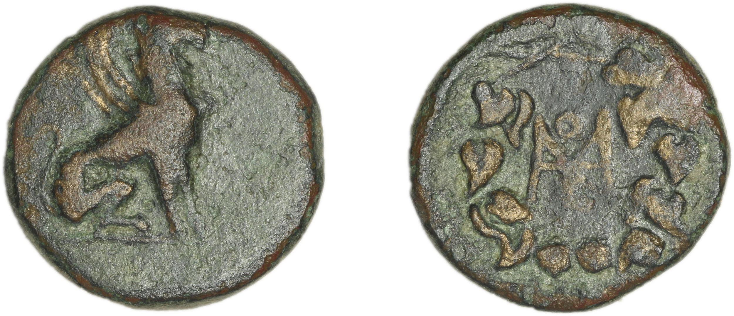 аверс Teos Kinns 1980 Period IV, AE 15