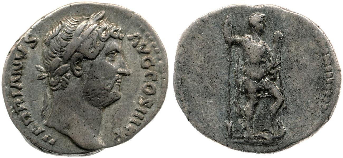 аверс RIC II, Part 3 (second edition) Hadrian 1441