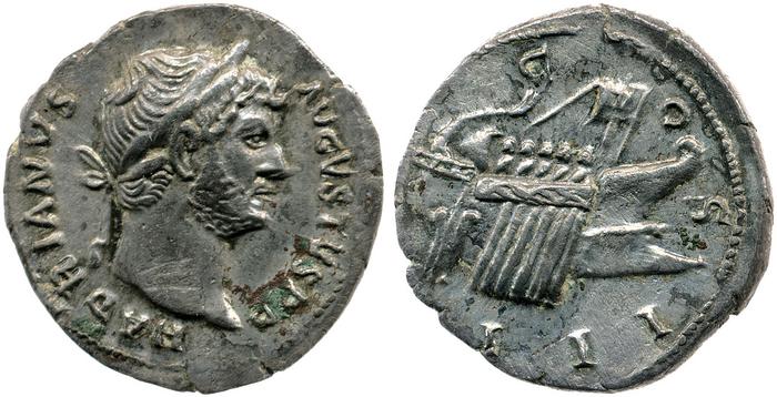 реверс RIC II, Part 3 (second edition) Hadrian 3092