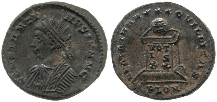 RIC VII Londinium 236, реверс, bm
