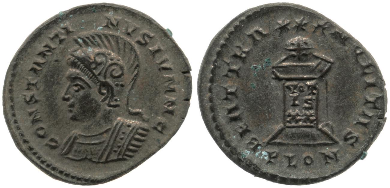 RIC VII Londinium 287, аверс, bm