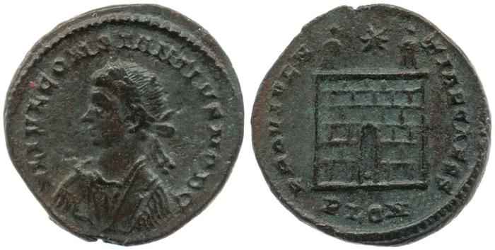 RIC VII Londinium 298, реверс, bm