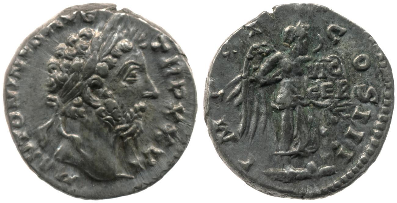 аверс RIC III Marcus Aurelius 257