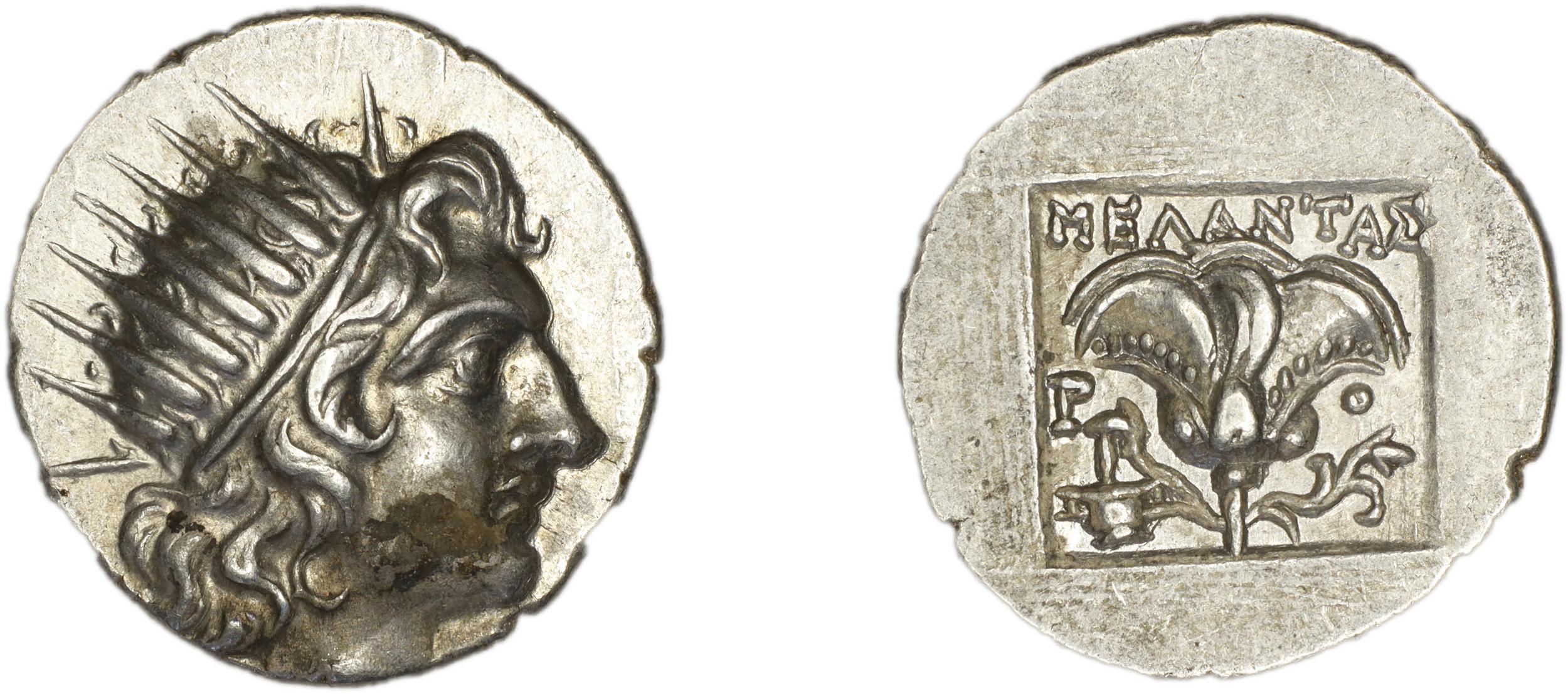 Rhodes Jenkins 1989 Group D drachms, аверс, bm
