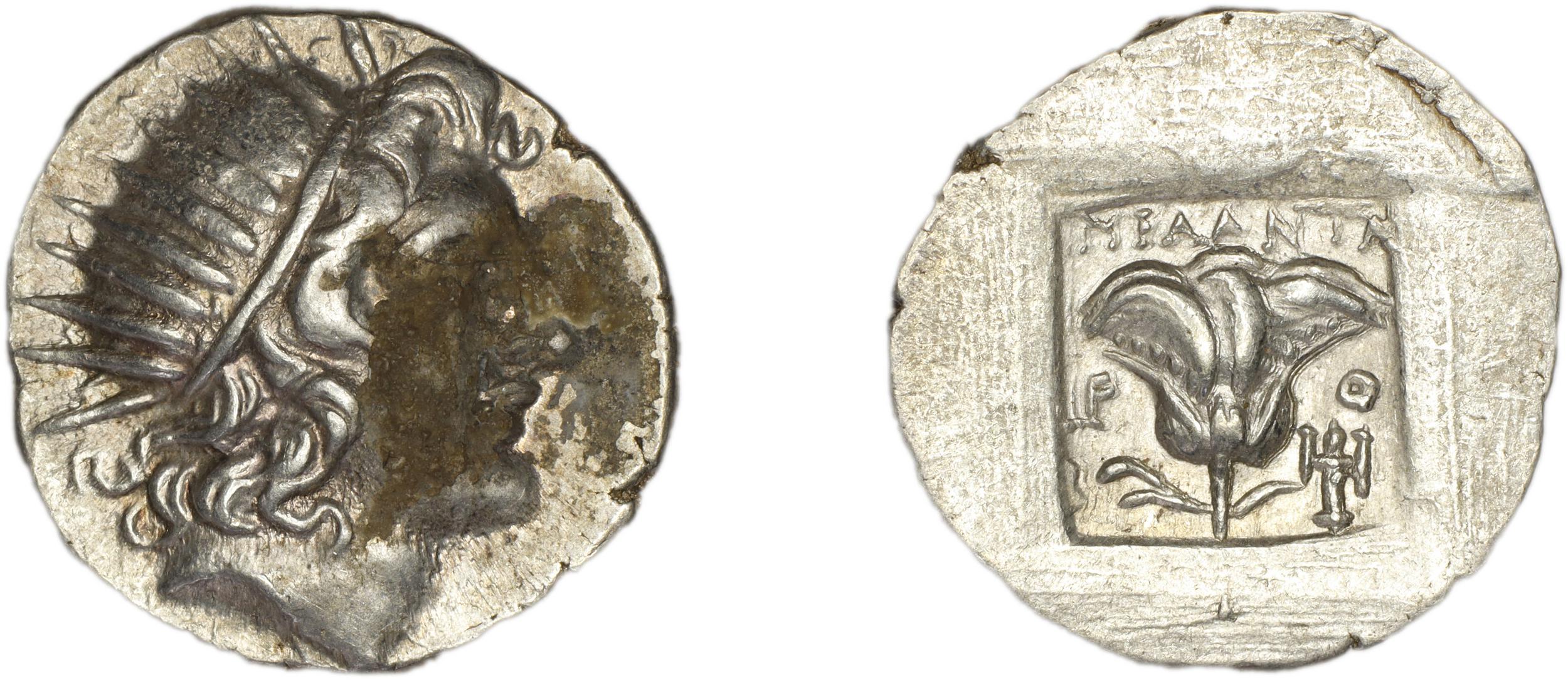Rhodes Jenkins 1989 Group D drachms, аверс, bm