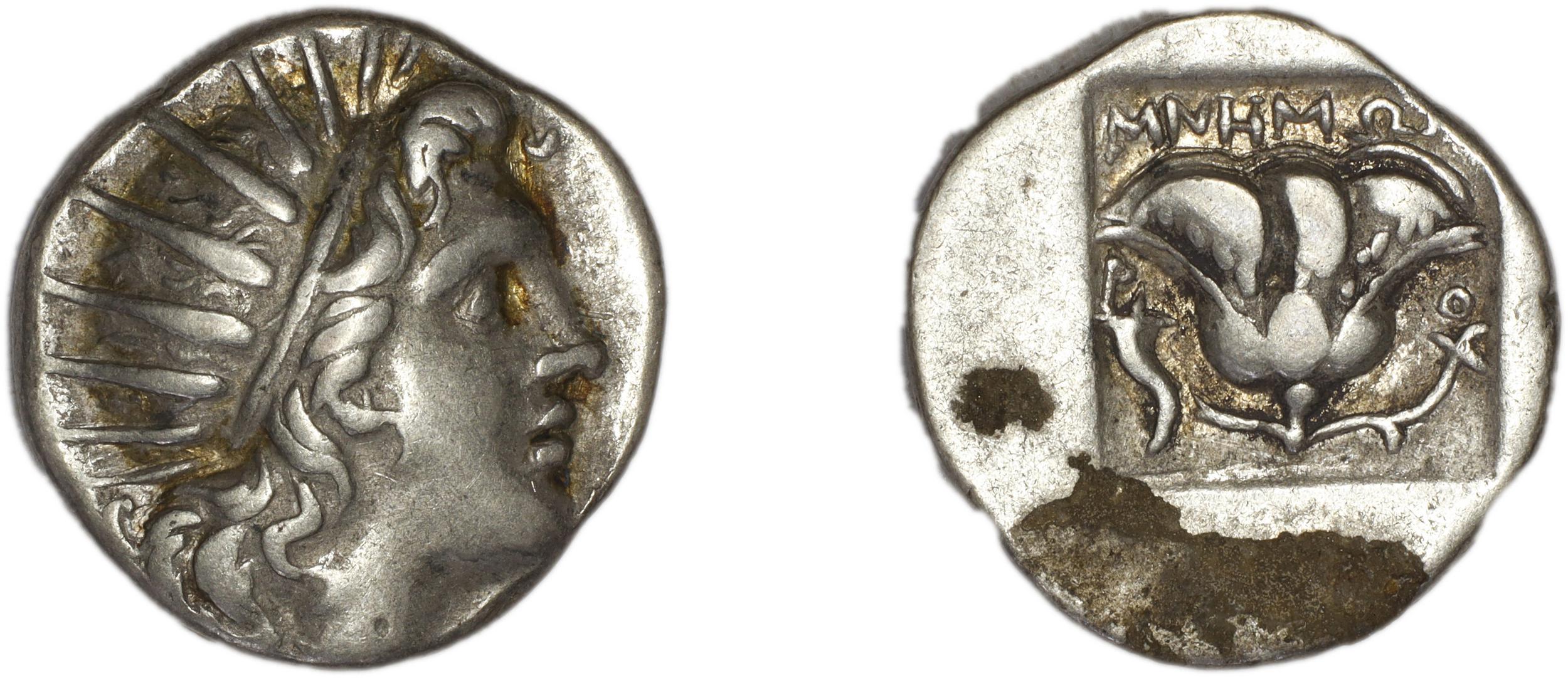Rhodes Jenkins 1989 Group B drachms, аверс, bm