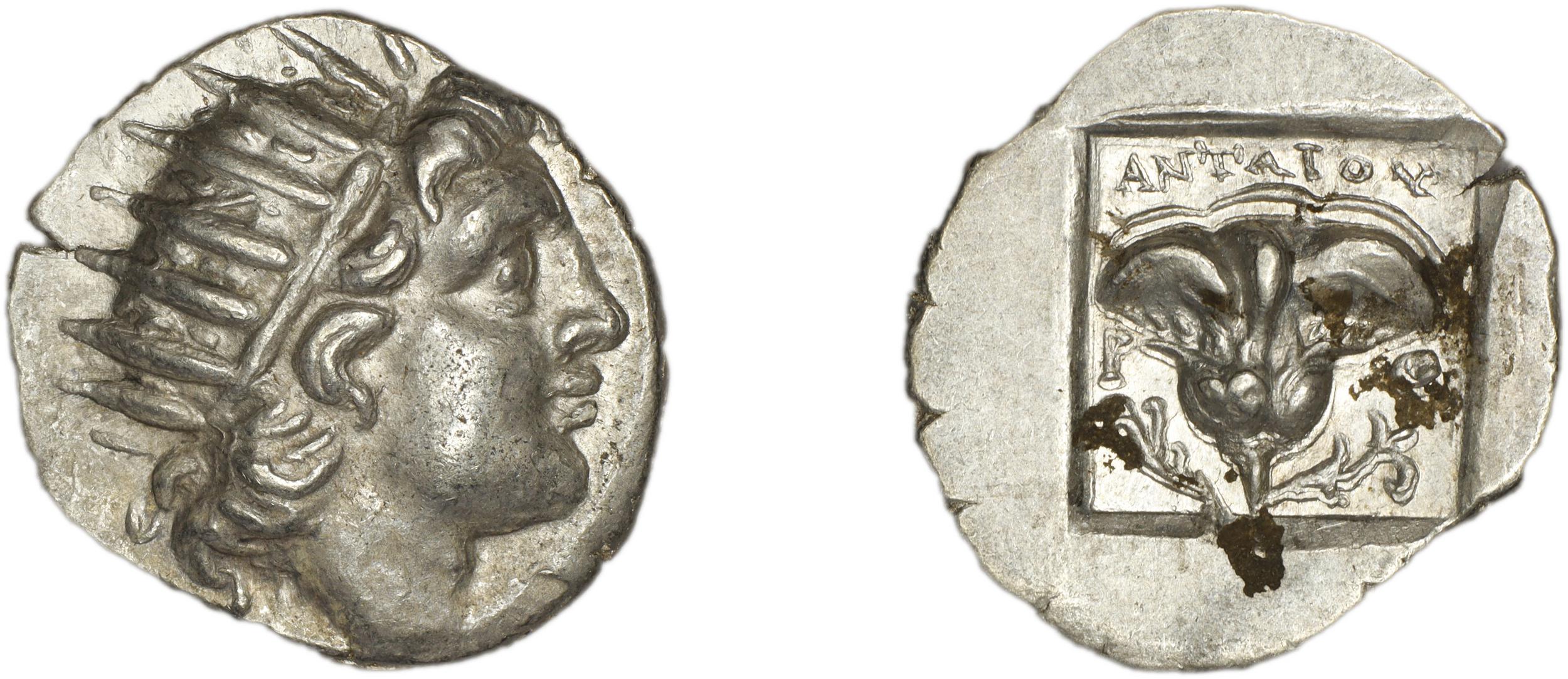 Rhodes Jenkins 1989 Group D drachms, аверс, bm
