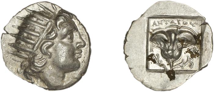 Rhodes Jenkins 1989 Group D drachms, реверс, bm