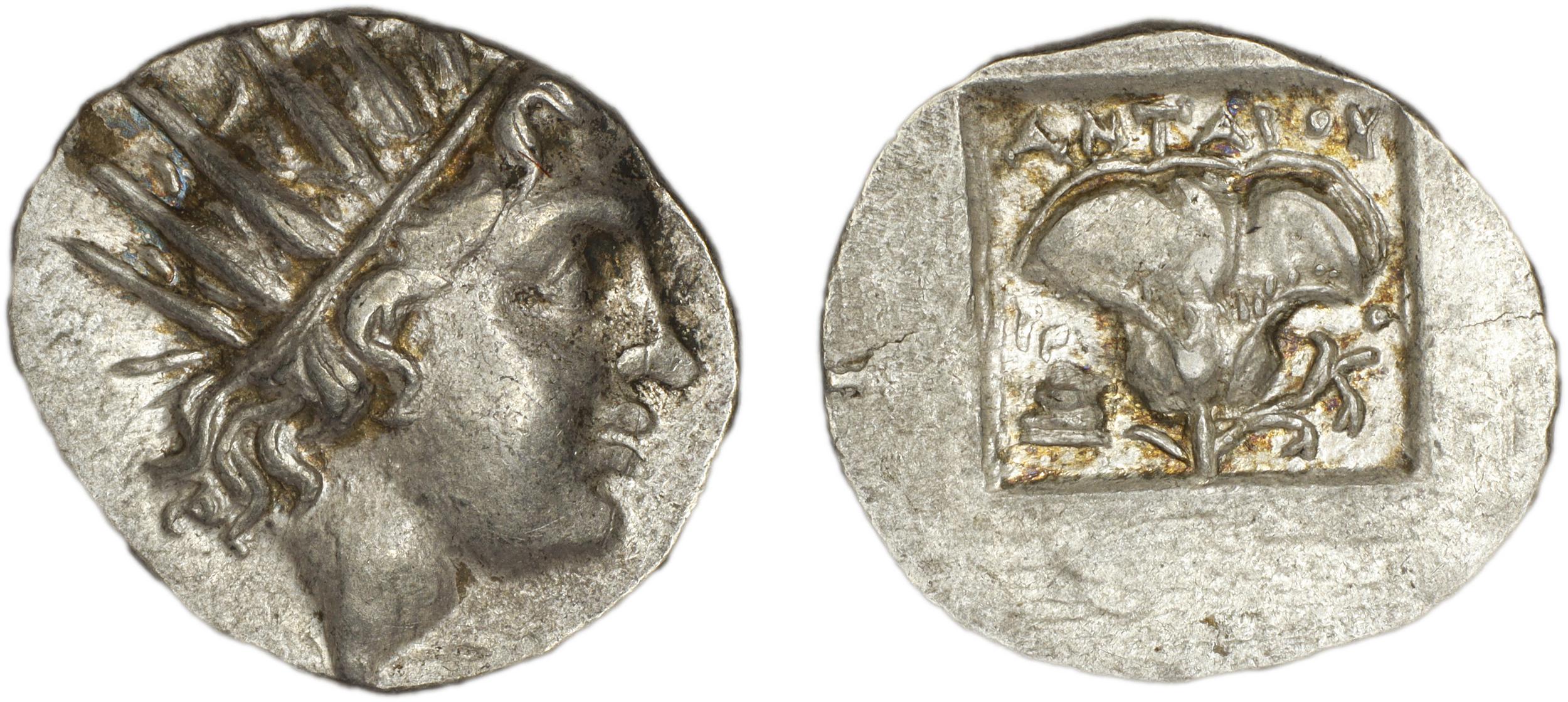 Rhodes Jenkins 1989 Group D drachms, аверс, bm