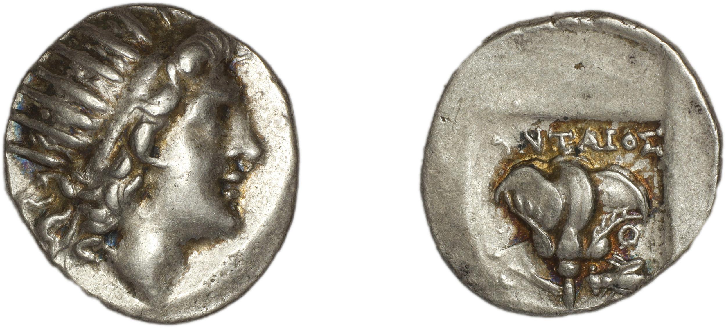 Rhodes Jenkins 1989 Group D drachms, аверс, bm