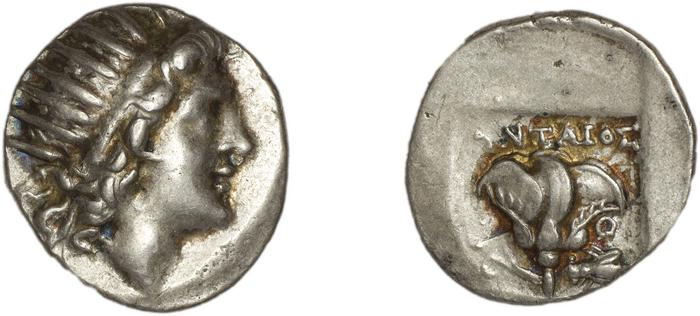Rhodes Jenkins 1989 Group D drachms, реверс, bm