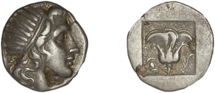 реверс Rhodes Jenkins 1989 Group B drachms