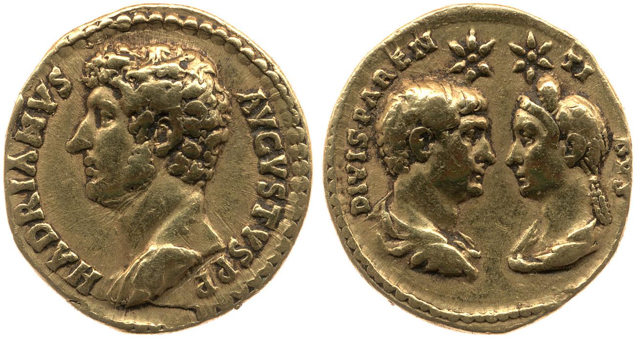 аверс RIC II, Part 3 (second edition) Hadrian 1420