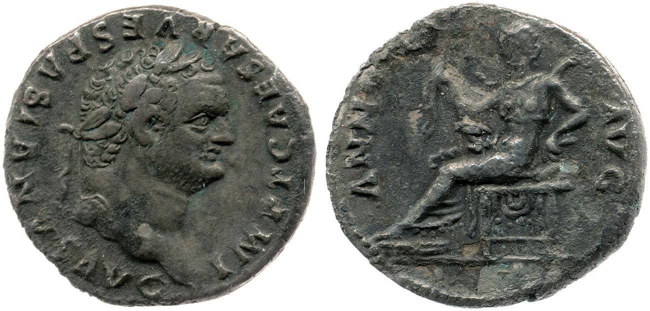 RIC II, Part 1 (second edition) Titus 2, аверс, bm