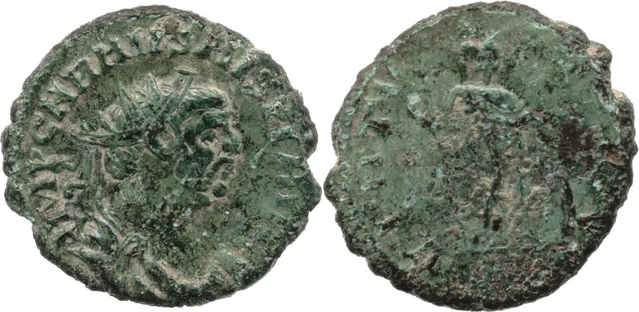 RIC V Carausius 437, аверс, bm
