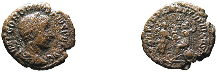 реверс RIC IV Gordian III 296B