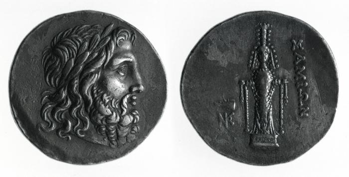 реверс Samos Barron 1998 Pl. 8, d-e
