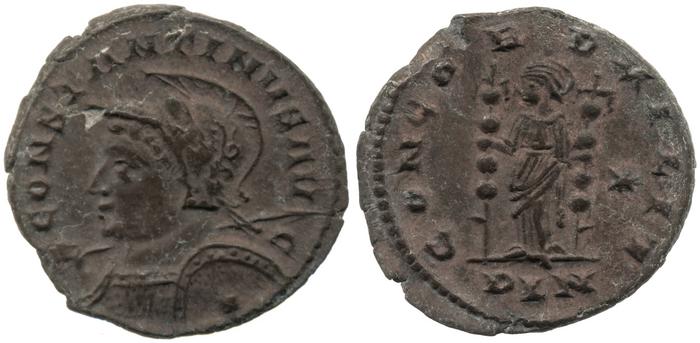 реверс RIC VI Londinium 208