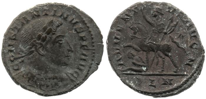 RIC VI Londinium 142, реверс, bm
