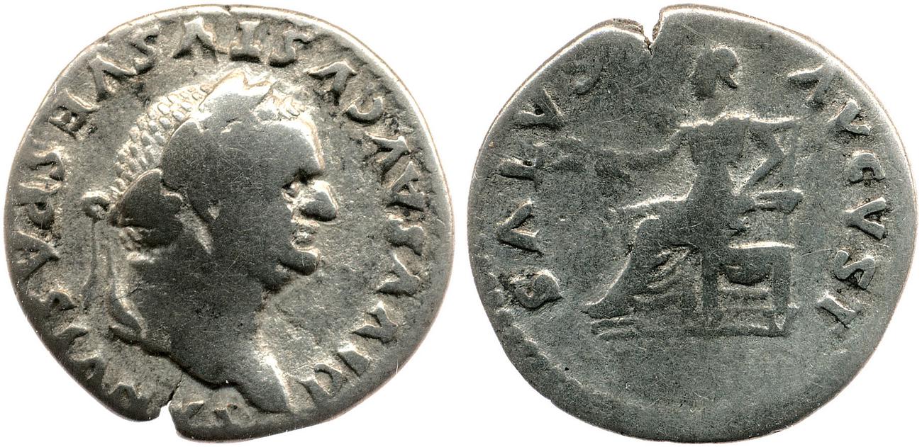 аверс RIC II, Part 1 (second edition) Titus 365