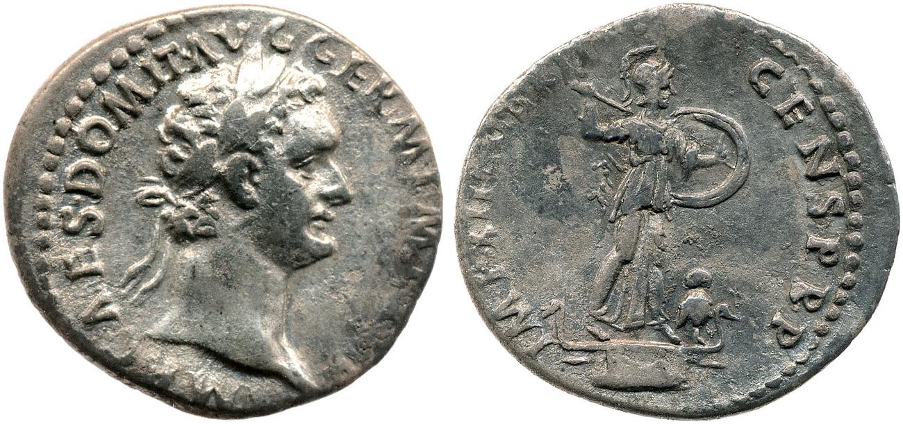аверс RIC II, Part 1 (second edition) Domitian 437