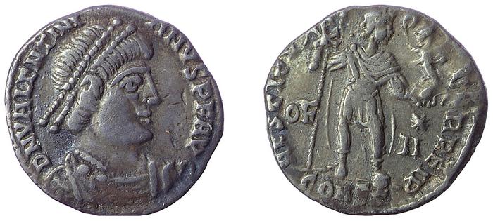 RIC IX Arelate 6A, реверс, bm