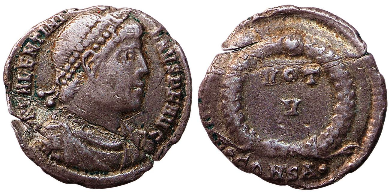 RIC IX Constantinople 11A, аверс, bm
