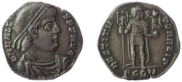 RIC IX Lugdunum 6D, реверс, bm