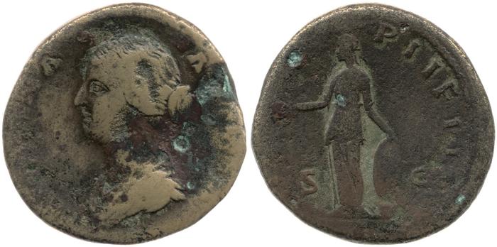 реверс RIC III Antoninus Pius 1367