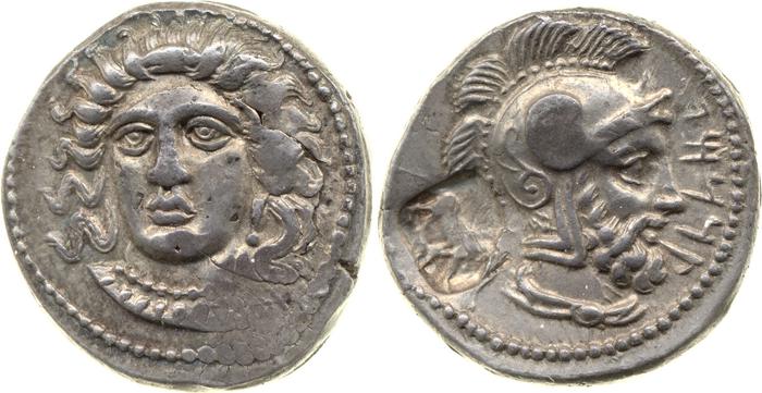 Tarkumuwa, satrap of Cilicia Tarsus Moysey 1986 Issue 4, реверс, bm