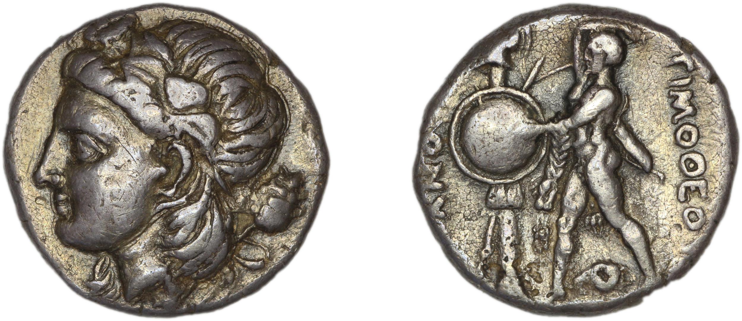 Timotheus of Heracleia Heracleia Pontica Waddington 1908 33-37, аверс, bm