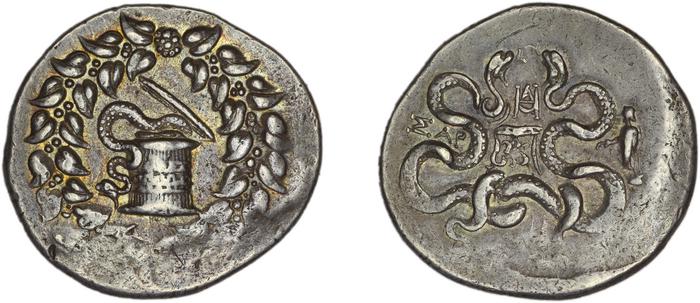 Sardis Kleiner and Noe 1977 17a, реверс, bm